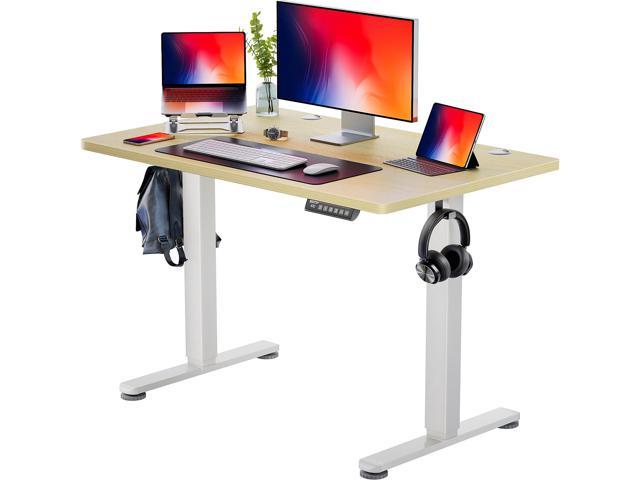 HUANUO Height Adjustable Electric Standing Desk,Memory Computer Home ...