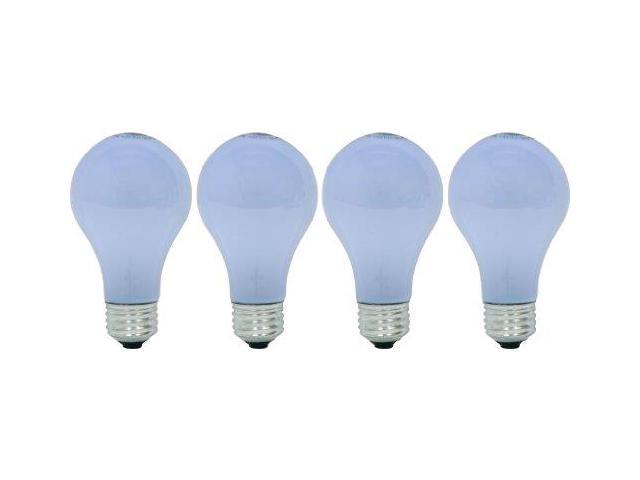 GE Lighting 67770 Reveal 43-Watt 4-Pack 565-Lumen A19 Light Bulb with Medium Base 
