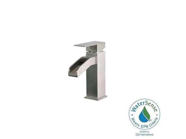 Belle Foret Single Hole Single Handle Mid Arc Bathroom Faucet In