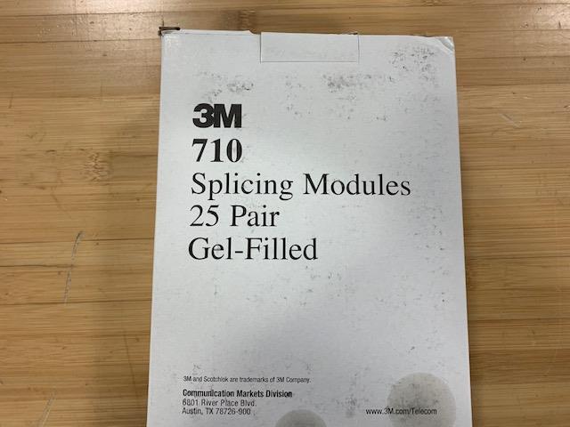 3M 710 Splicing Modules 25 Pair Gel-Filled 3M710-BC1-25