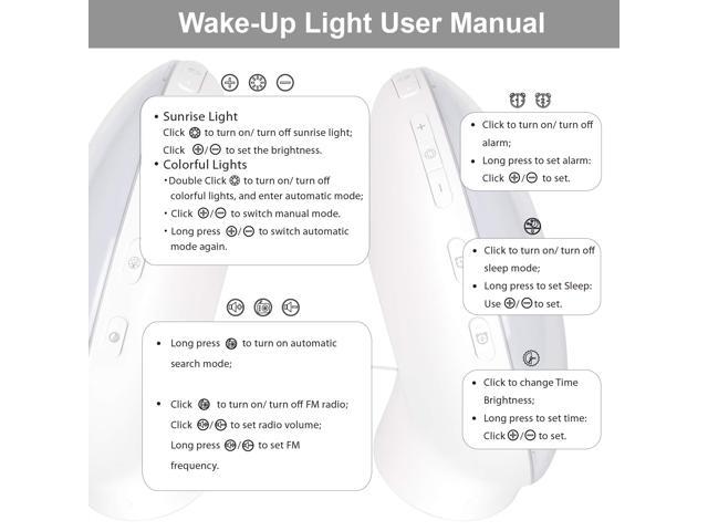 Snooze Function,8 Ring Tones Smartlife Android Smart Wake-Up Light Sunrise Simulation Digital Alarm Clock Compatible with Alexa 7 Colorful Atmosphere Lamp FM Radio iOS App Control