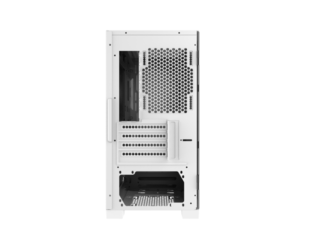 Gamdias MARS E2, micro ATX pc case (WHITE), USB 3.0, rear 120mm black ...