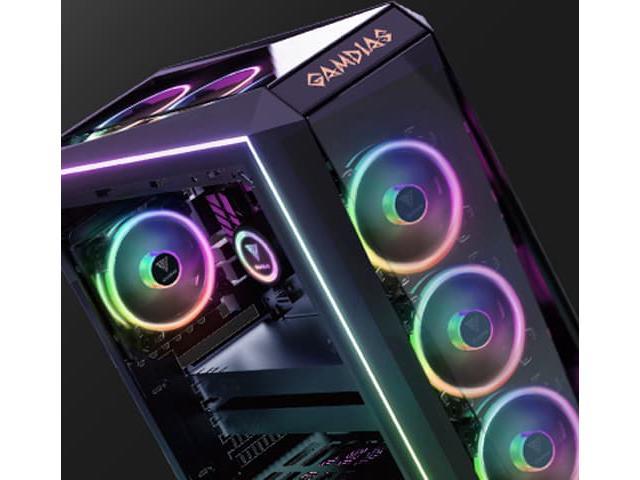 GAMDIAS AEOLUS M2-1204R 120MM RGB 4 in 1 Fan Pack with Remote ...