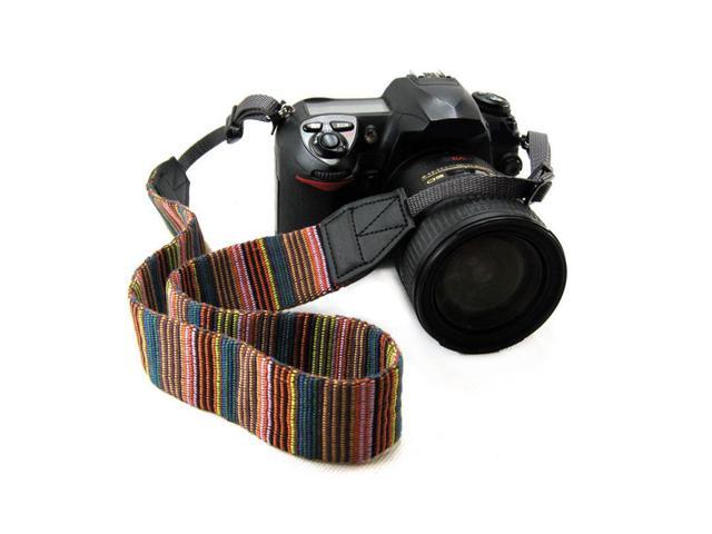 MegaGear Single Shoulder Neoprene Neck Strap Belt For Camera SLR DSLR Black