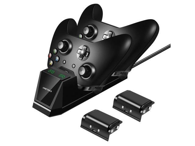 Xbox One Controller Charger With 2x 1200mah Rechargeable Battery