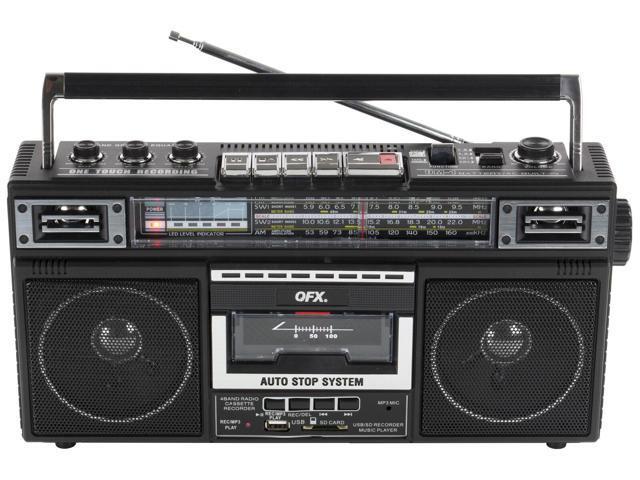 qfx boombox bluetooth