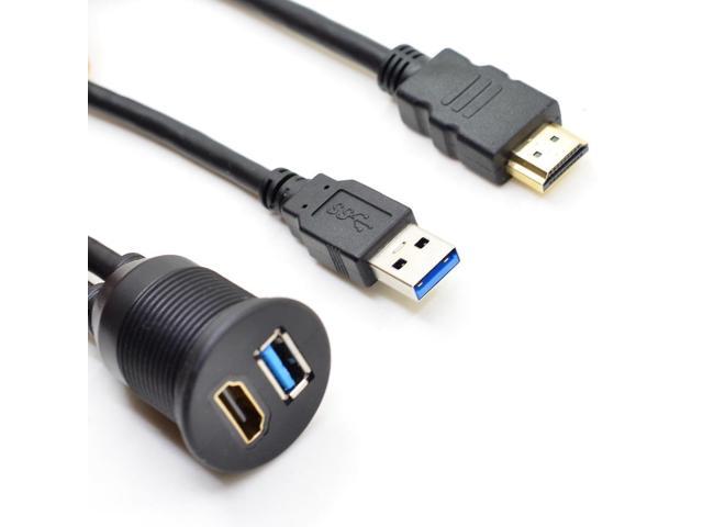 male to female usb cable
