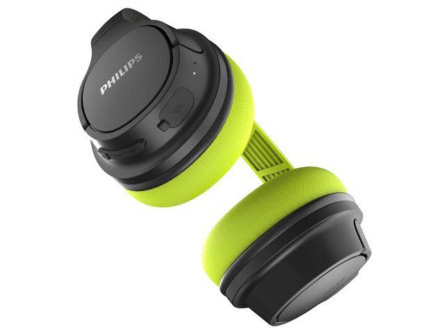 Philips ActionFit SH402 Wireless Bluetooth Headphones, IPX4 Splash 