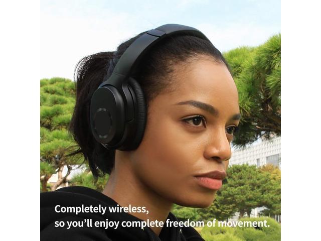 SEVIZ Wireless Bluetooth Headphones, 40 Hours, The Best Sound and Powerful bass, canceling, Ear-Friendly earpads, Foldable, Built-in Microphone, Stereo Headphones 11, - Newegg.com