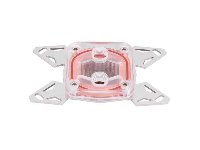 Diyeeni CPU Water Block for AM4 Socket, PC Water Cooling CPU Cooler Heat  Sink G1 / 4 Thread, Copper Base, Computer Liquid Cooling System Accessories