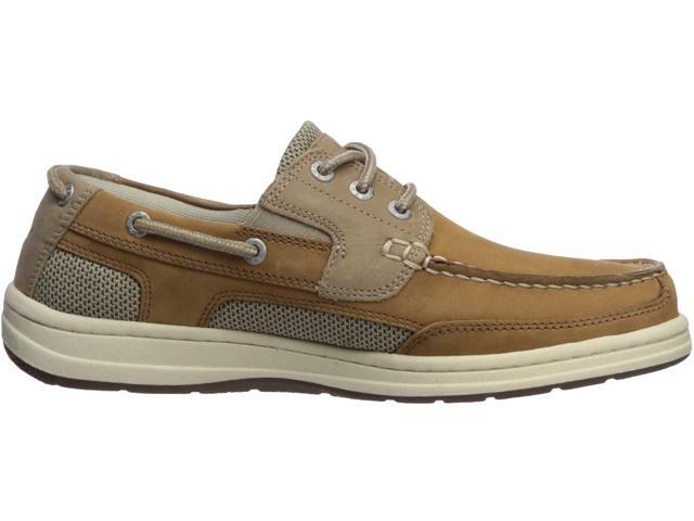 dockers mens beacon leather casual classic boat shoe with neverwet