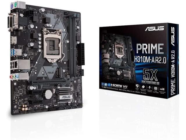 ASUS Intel PRIME H310M-A R2.0 Socket LGA 1151 DDR4 Micro ATX