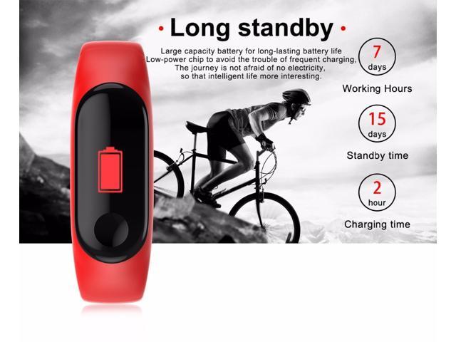 m3 fitness band battery life