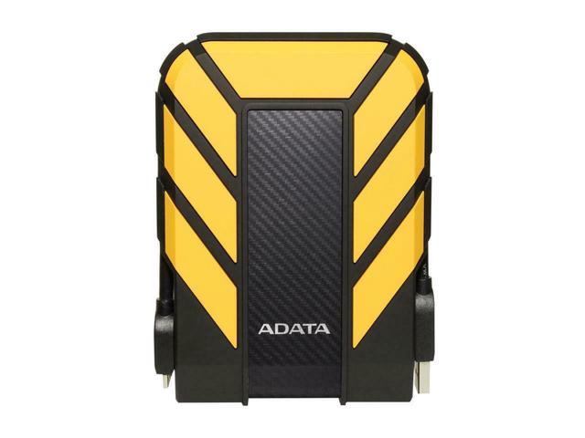 ADATA HD710 1TB USB 3.0 Waterproof  Dustproof External Hard Drive Yellow 
