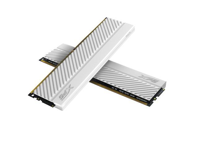 XPG GAMMIX D45 Desktop Memory: 32GB (2x16GB) DDR4 3200MHz CL16-20-20 | UDIMM White Heatsink - 2PK | RAM Upgrade | Hassle Free Overclocking | Aluminum Exterior