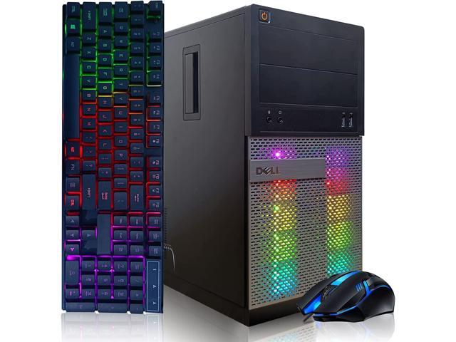 Refurbished: Dell RGB Gaming Desktop PC, Intel Quad I5 up to 3.6GHz ...