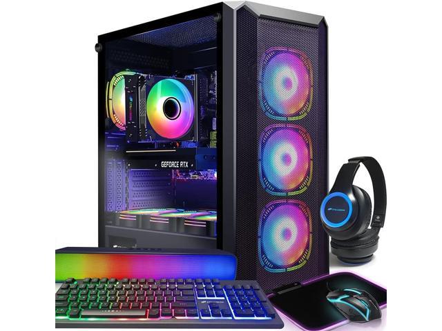 STGAubron Gaming Desktop PC,Intel Core i7-11700KF up to 5.0G,32G DDR4 ...