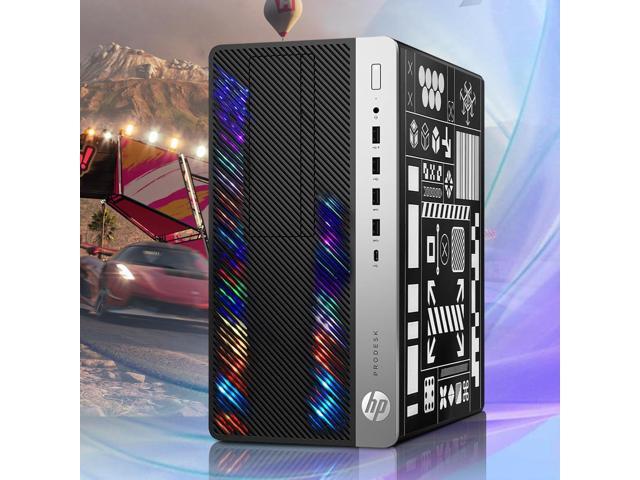  HP Gaming PC Desktop Computer - Intel Quad I7-6700 up to  4.0GHz, GeForce GTX 1660S 6G, 32GB DDR4 Memory, 128G SSD + 3TB, RGB  Keyboard & Mouse, WiFi & Bluetooth 5.0
