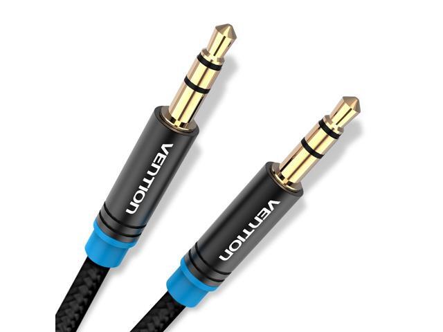 3ft Premium 3.5mm Aux Male//M Gold Plated Plug Stereo Audio Auxiliary Cable 3/'