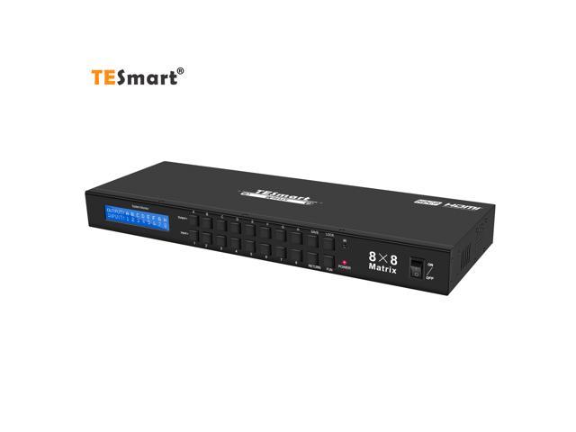 8X8 HDMI Matrix Switcher TESmart Rack Mount Ultra HD 4K HDMI