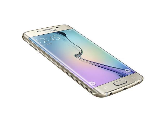 Refurbished: Original Samsung Galaxy S6 Edge G925F Gold Unlocked