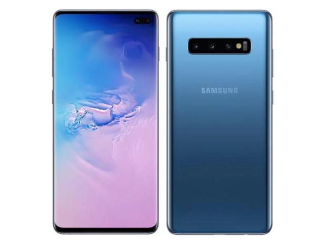 Samsung Galaxy S10 Plus- 128GB - Prism Blue - AT&T/H2O/CRICKET - Great Condition - 90 Warranty