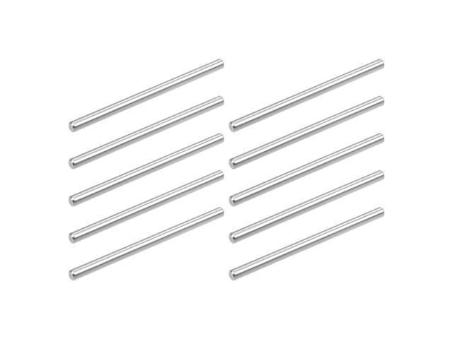10Pcs 8mm X 40mm Dowel Pin 304 Stainless Steel Cylindrical Shelf Support Pin 