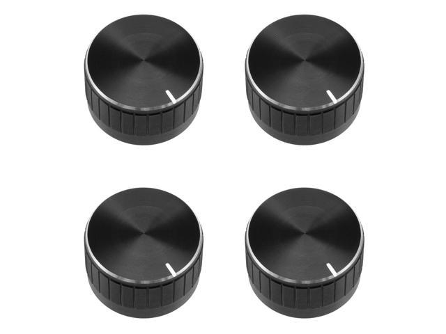10x KN-8 Knob Volume Rotary Switch 6mm Potentiometer Sound Cap Control Black 