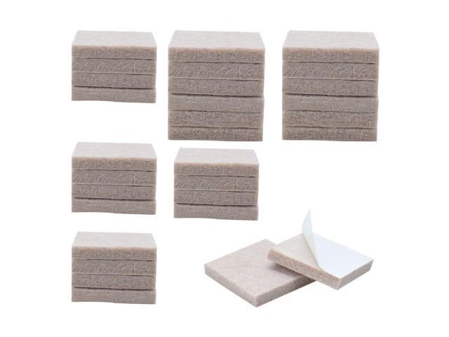 Felt Furniture Pads Square 1 1 2 Self Adhesive Anti Slip Floor