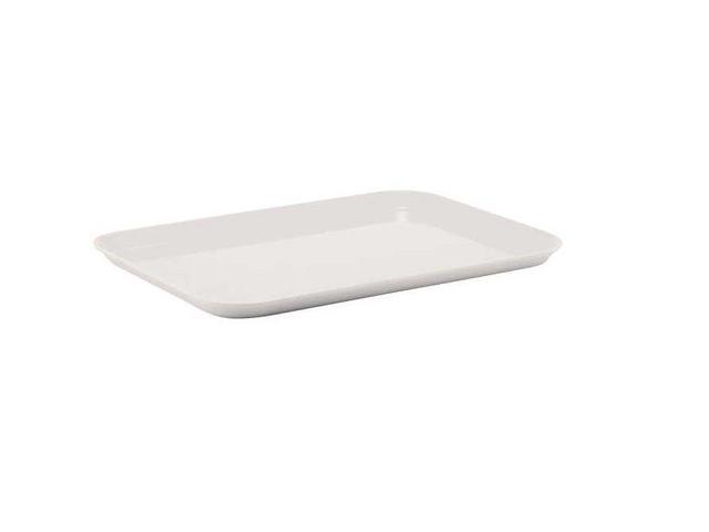 Winco PL-5W 20.25x15.5x5-Inch White Dish Box