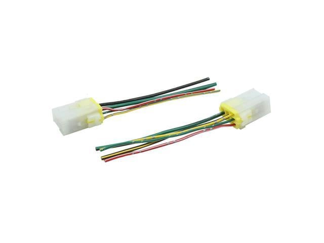 2pcs Dc 12v 5 Pin Wire Cable Relay Socket Harness Plug Connector Adapter For Car Newegg Com