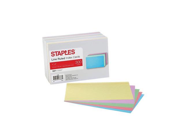 Staples Ruled 4