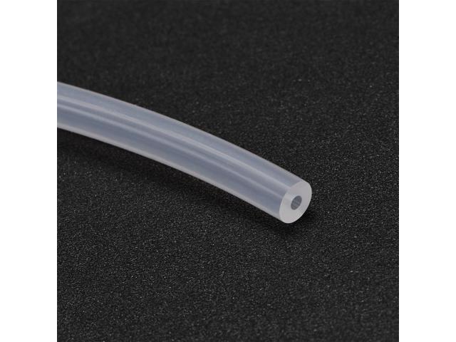 Silicone Tubing 7mm ID X 10mm OD 3.28ft 1m Flexible Silicon Rubber Tube Clear 
