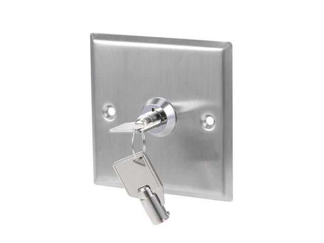 Roller Shutter Key Switch Protection Steel Box Security Keyswitch Open Back