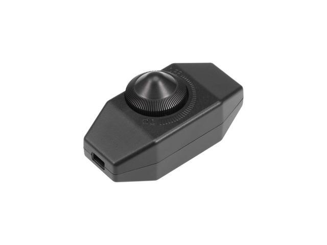 250V In-line Lamp Light Slide Switch Power Cord Switches Black 2A