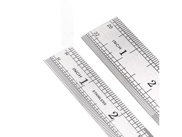 uxcell Geometric Drawing Template Set Measuring Ruler 19cm 20cm 23cm for Engineering Drafting Building Office Supplies 