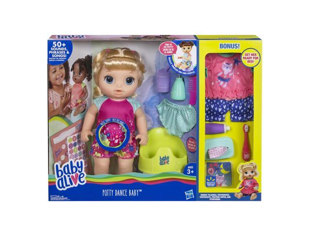 baby alive doll potty dance baby