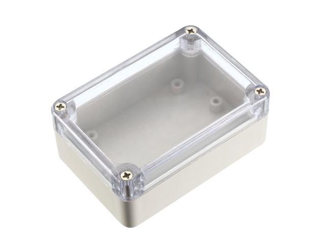 Plastic Sealed Electric Junction Box Power Protection Case 125mm x 80mm x 33mm 