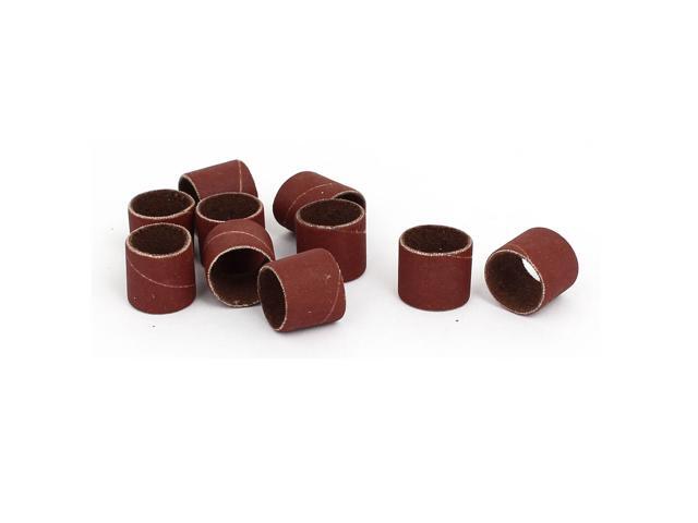 1//2 inch x 1//2 inch Sanding sleeves 80 grains Sandpaper Belt drums 5 pieces