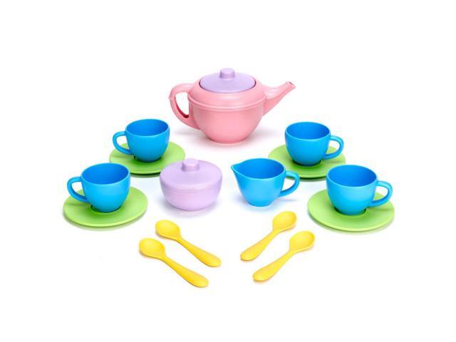 7.025 Height American Educational Products DT-4398 Tea Set Activity Set 7.41 Length 5.46 Wide
