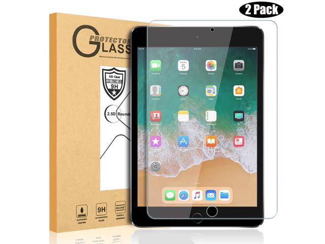 2 Pack iPad Mini 5th Gen Tempered Glass Screen Protector for iPad mini 5 2019 