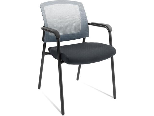 CLATINA Office Reception Guest Chair Mesh Back Stacking with Ergonomic ...