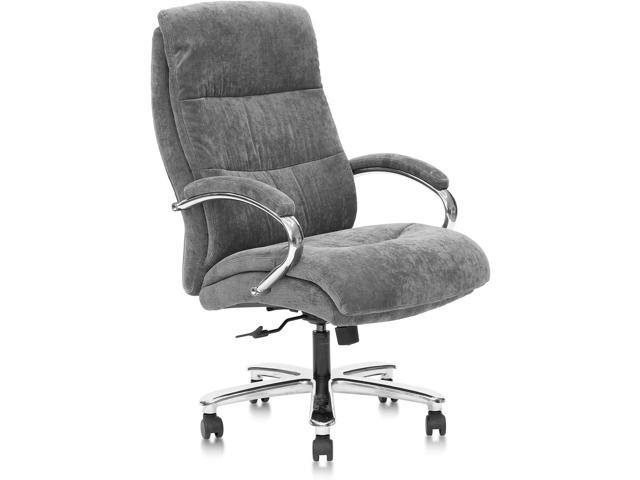 CLATINA Ergonomic Big & Tall Executive Office Chair With Fabric ...