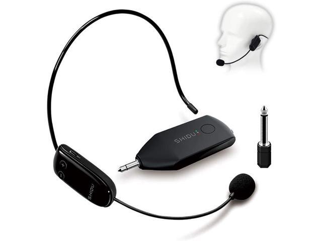wireless headset with external mic