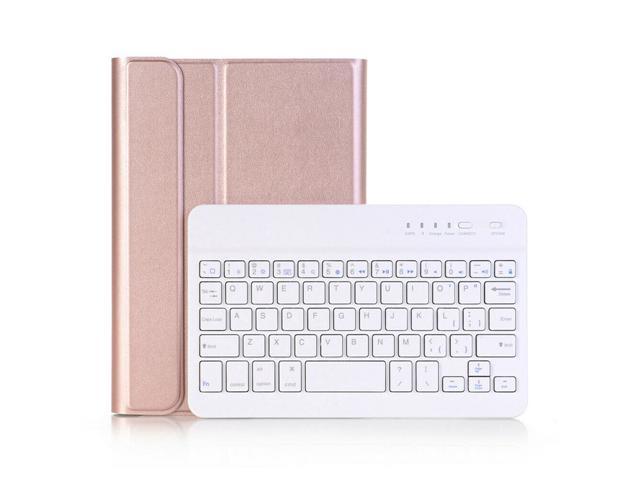 Keyboard Case for Samsung Galaxy Tab S6 Lite 10.4 inch 2020 Model SM-P610 (Wi-Fi) SM-P615 (LTE), Soft TPU Back Cover with Pencil Holder Detachable Wireless Bluetooth Keyboard