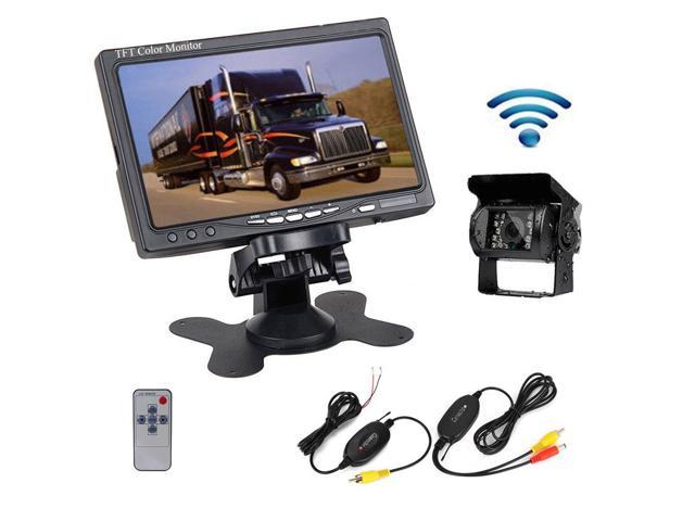3.5" Color Display TFT Car Video Rearview Monitor Camera For Car Backup USA CE 