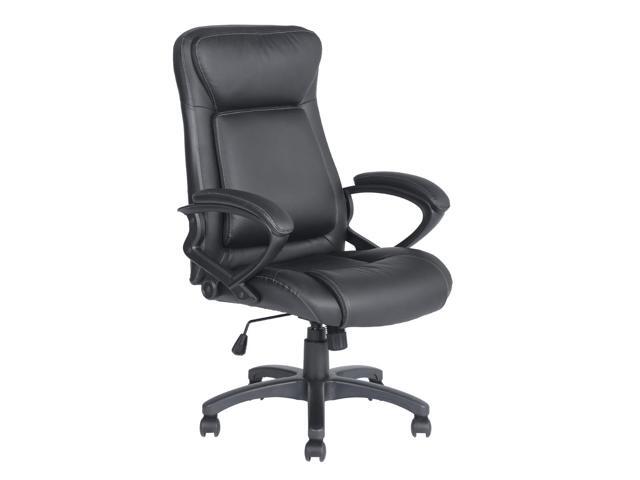 Furniturer Executive Office Chair With Arm Support Swivel Computer Desk Student Study Newegg Com