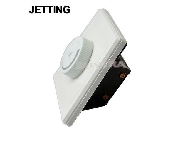 Ceiling Fan Speed Control White Switch Wall Button Anti Flame Pcmaterial Control Switch Ac220v 10a 86x86mm