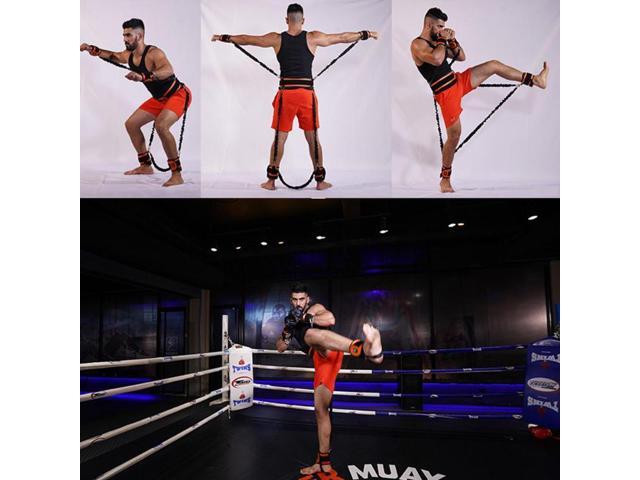 Basic Training Suit Sports Fitness Resistance Bands Bouncing Boxing Set