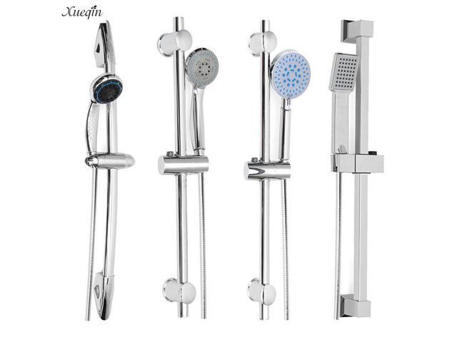 Как разобрать крепление для душа Xueqin Chrome Bathroom Adjustable Shower Head Holder Bar Kit Set Shower Riser Ra